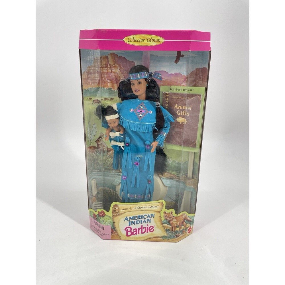 American Indian Barbie Doll American Stories Series 1996 Mattel No. 17313 NRFB